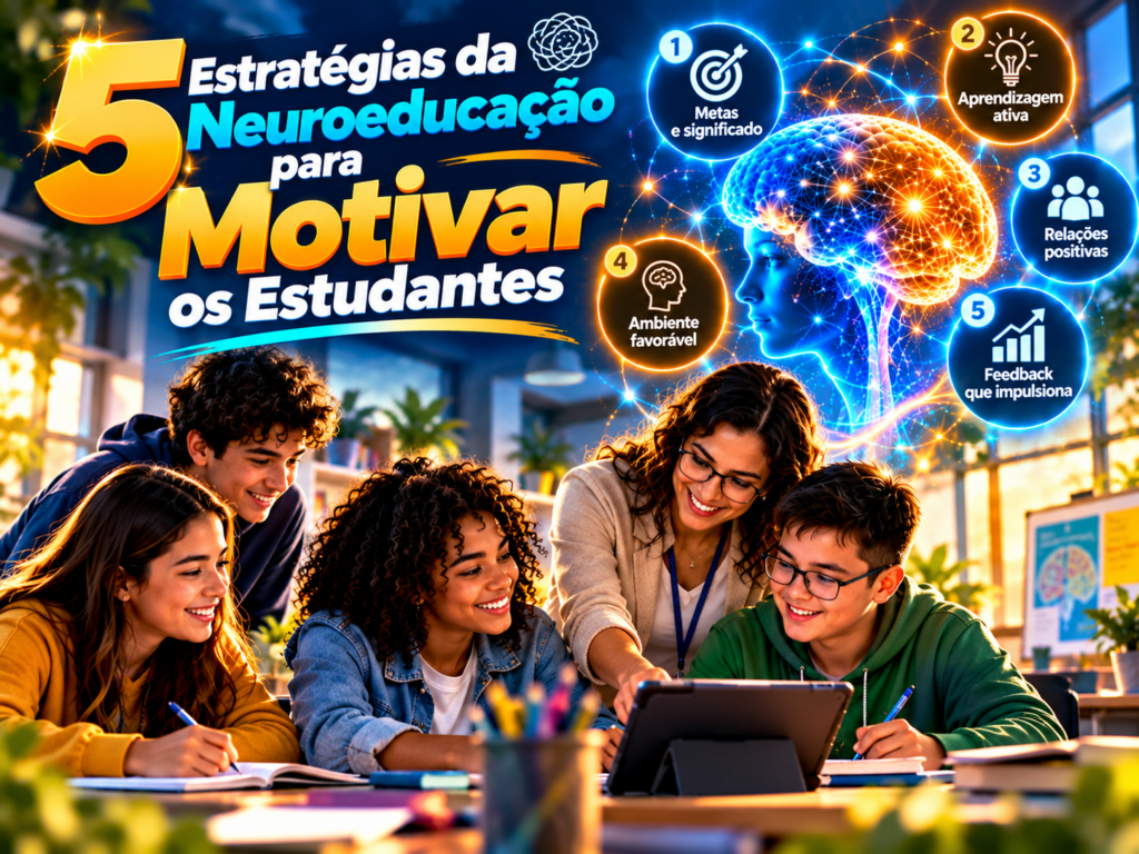 Como Manter a Motivação dos Estudantes: 5 Estratégias da Neuroeducação Como Manter a Motivação dos Estudantes: 5 Estratégias da Neuroeducação